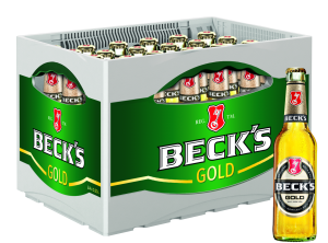 Becks Gold 24x0,33l Mehrweg Glas